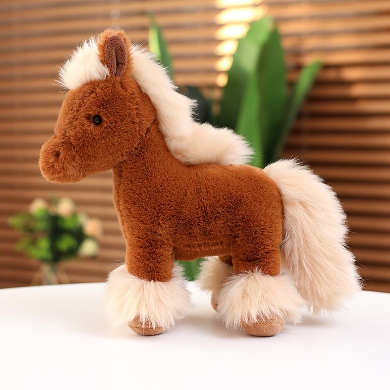 仿真小马驹可爱小马玩偶