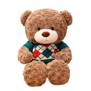 泰迪熊公仔抱抱熊女生床上睡觉抱毛绒玩具小熊玩偶布娃娃生日礼物