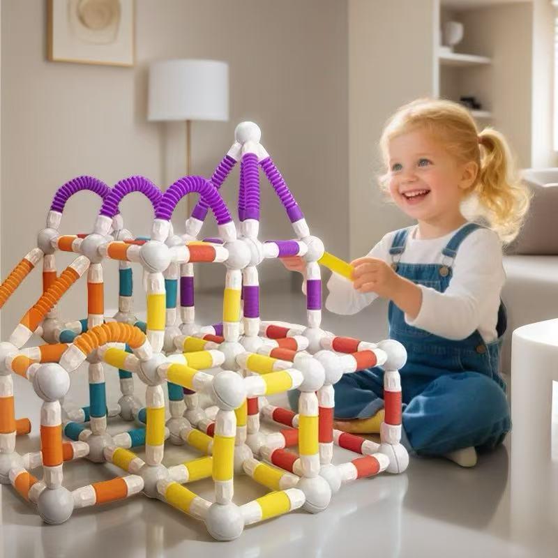 提的高孩子智的力的玩具益智百变伸缩磁力棒儿童扭扭棒专注力训练