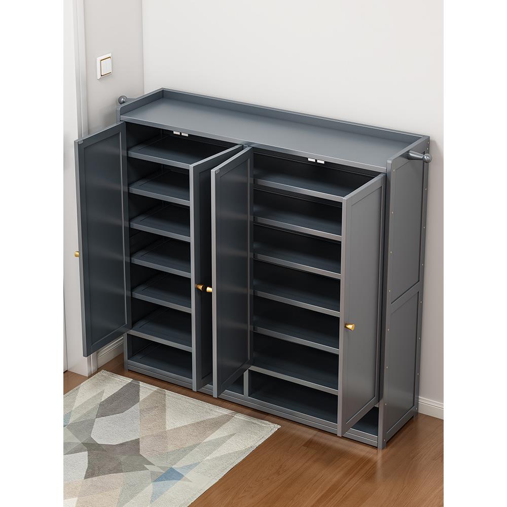 2025新款入门鞋柜门外走廊用带门鞋柜家用门口鞋架子收纳神器省空