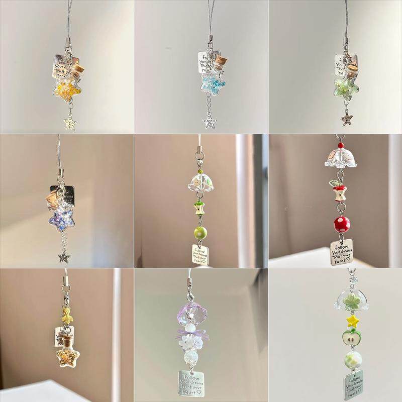新中式手机链配件独特好看的手机链星星许愿瓶挂件自制手机链ins,饰品/流行首饰/时尚饰品新,其他DIY饰品配件,淘宝优惠券,粉丝福利购,淘宝优惠卷