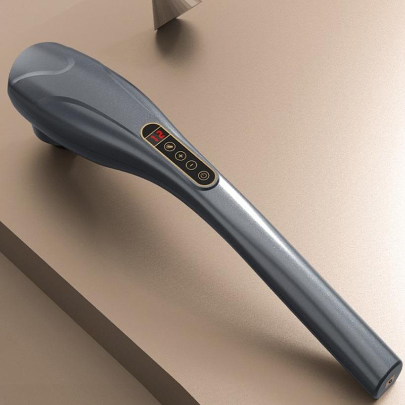 小海豚电动按摩仪充电棒肩颈部腰部电动敲打锤多功能振动全身手持