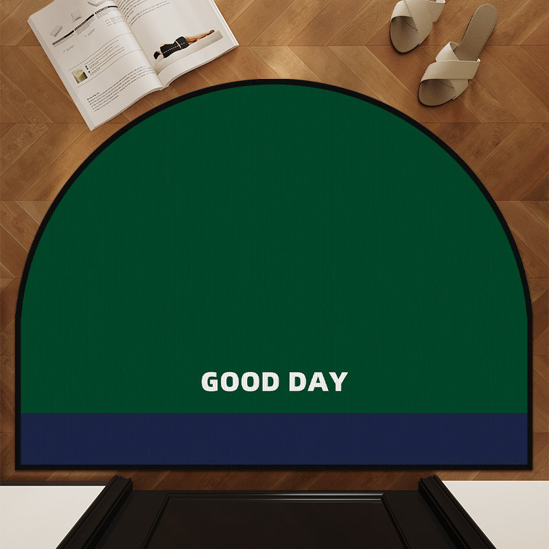 圈绒中古风入户门地垫彩色进门口脚垫室内外门垫子高级感耐脏地毯,居家布艺,入户地垫,淘宝优惠券,粉丝福利购,淘宝优惠卷