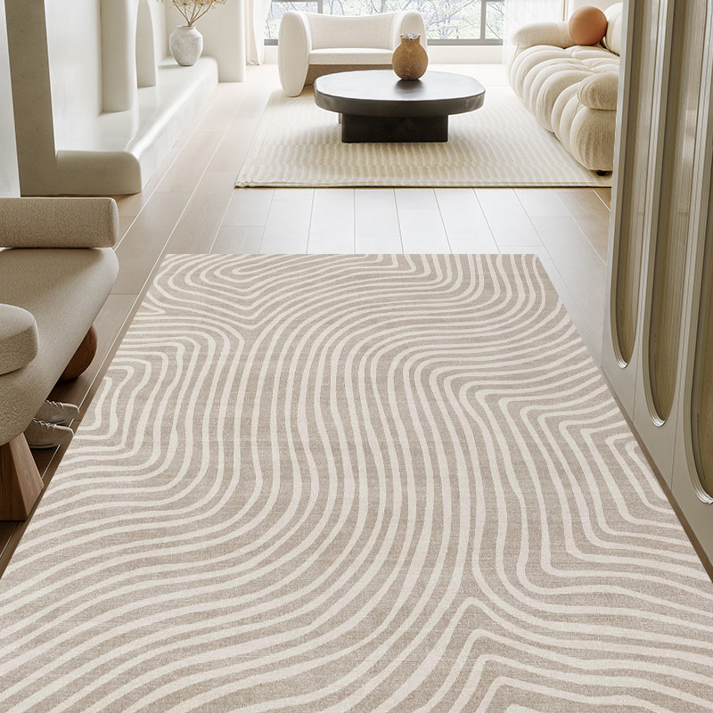 PVC 入户门地垫门垫高端侘寂风免洗进门地毯日式奶油色玄关脚垫子,居家布艺,入户地垫,淘宝优惠券,粉丝福利购,淘宝优惠卷