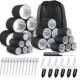 Rollers Curlers set Hair Self Grip Roller Heat