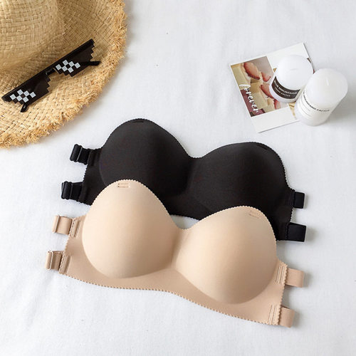 Strapless Beautiful Backlight One-piece Wrap Strapless Chest