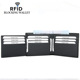 genuine wallet Men card short multiple RFID with slots