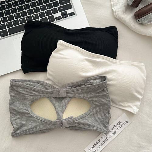 Strapless New Beautiful Back Underwear Bra Student Small Che