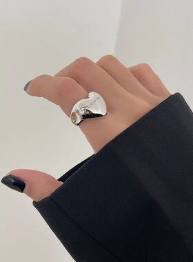 New Trendy Silver Color Rings Women Accessories Elegant