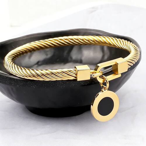 316L Stainless Steel Wire Rope Roman Digital Hang Tag