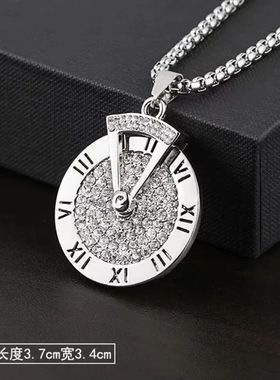 Fashionable European and American Roman numeral sweater