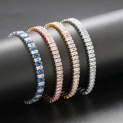 17/19CM Crystal Tennis Bracelet for Women Shining Luxury
