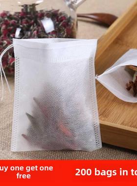 Disposable Drawstring Teabags Empty Tea Bags for Tea Bag