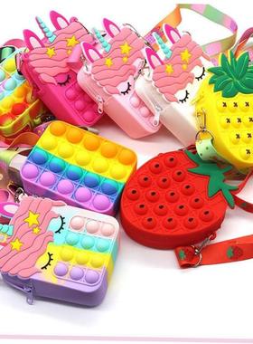 let Ladies Bag Silica Simple Dimple Crossbody Bags For Girls