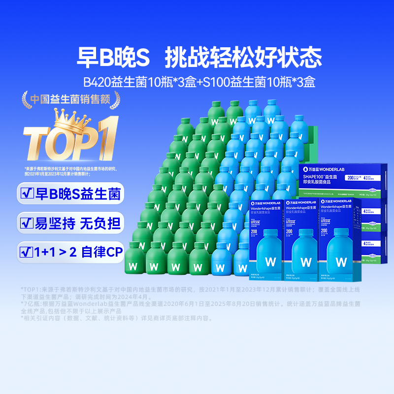 万益蓝WonderLab益生菌S100