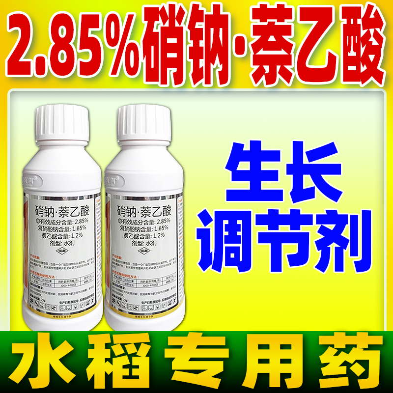 根哒哒2.85%硝钠·萘乙酸生长调节剂复硝酚钠水稻专用调节生长剂