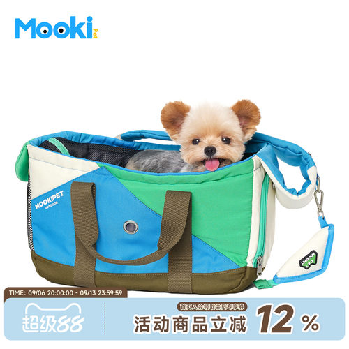 猫狗通用单肩外出包透气便携