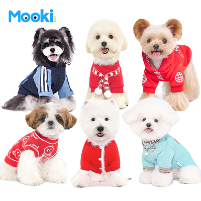 福利品mookipet宠物服饰小中型犬外套T恤毛衣背心猫狗狗服装