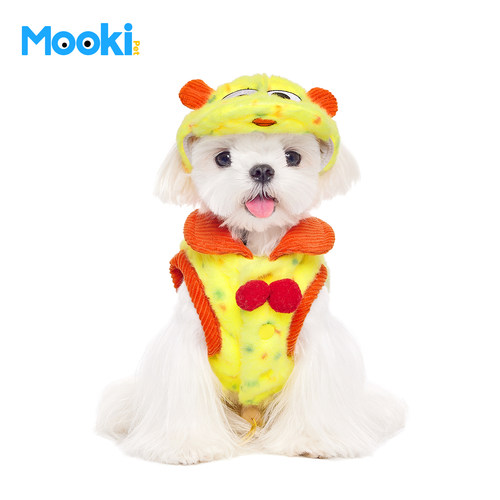 小型犬加绒加厚套装冬季保暖可爱