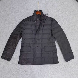 轻薄西装领羽绒服男春秋短款超薄休闲羽绒服男保暖上衣宽松外套