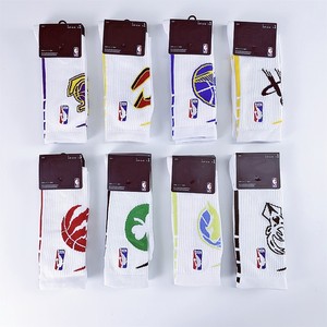 NBA实战篮球袜男高筒美式毛巾底专业训练中筒长筒吸汗运动精英袜