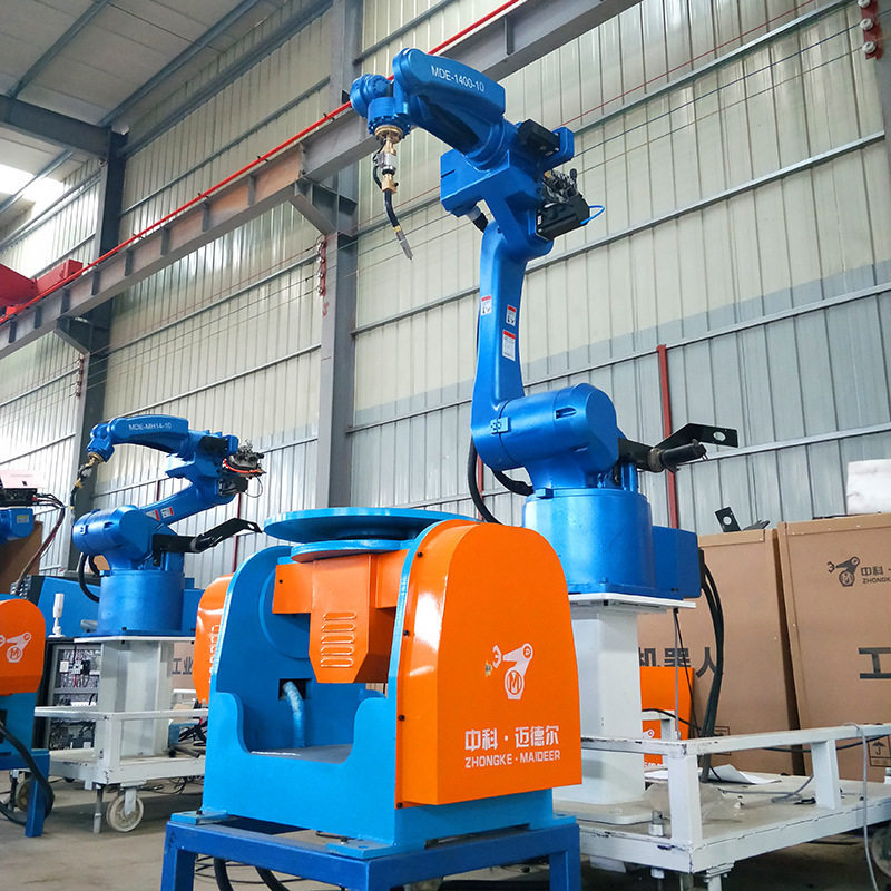 潍坊现代化工业焊接机器人自动化机械臂钢结构六轴建筑焊接机器人