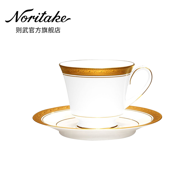 Noritake则武 CRESTWOOD咖啡杯碟欧式下午茶茶具套装送礼精致杯子 餐饮具 咖啡杯 原图主图