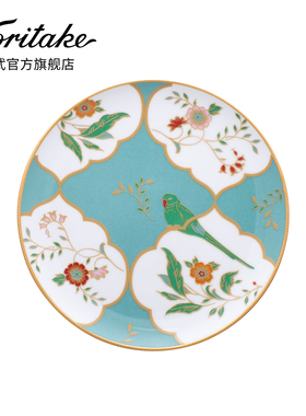 Noritake则武 LODI'S MORNING精致轻奢点心平盘高颜值盘子餐具