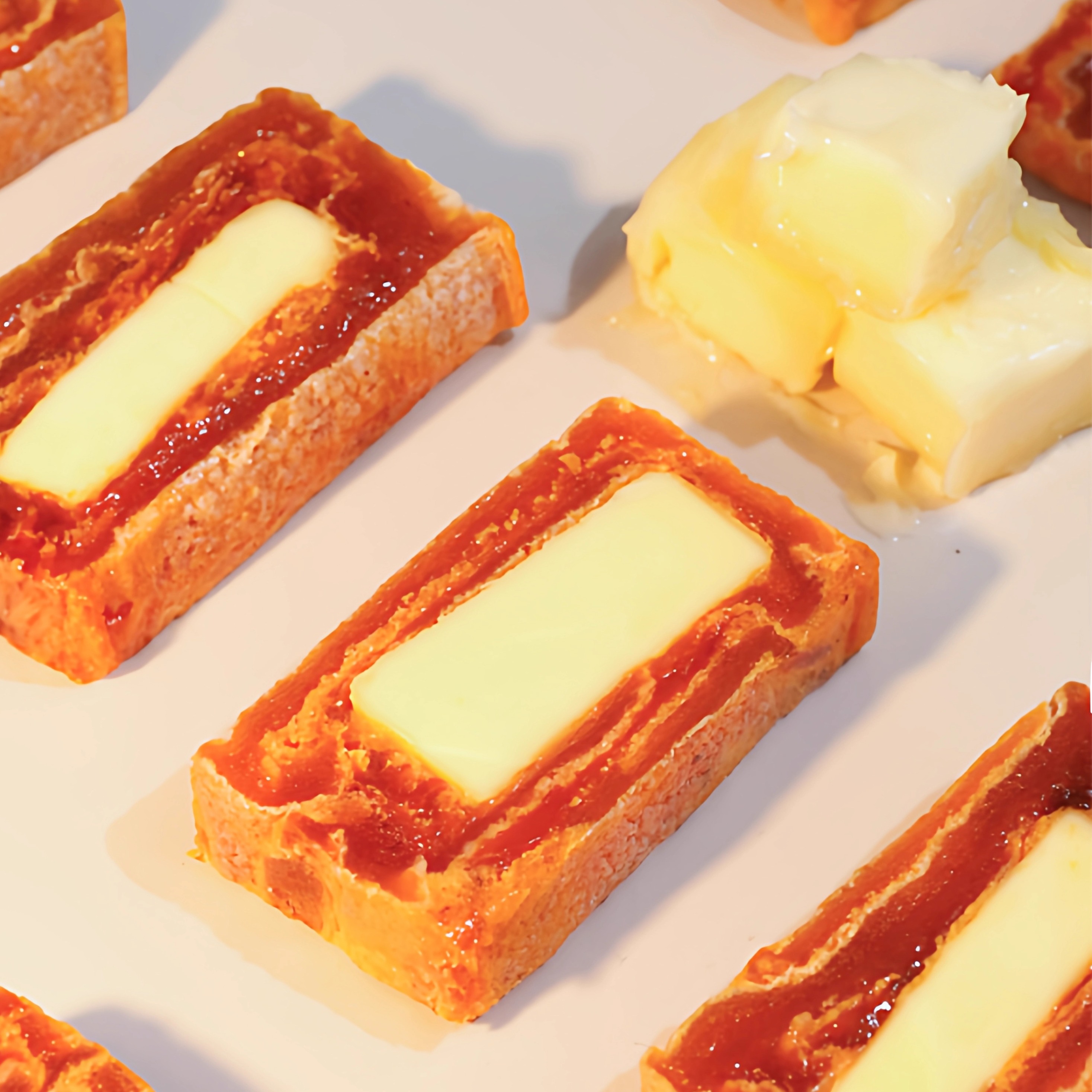 和和堂奶酪蓝莓黄油夹心柿饼解馋零食小吃甜品果干