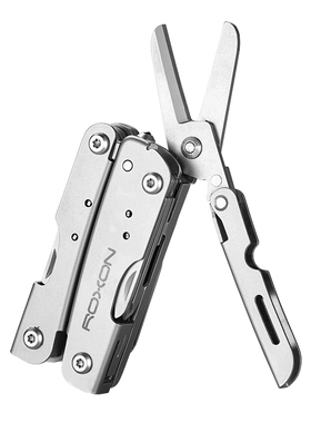 ROXON洛森M2多功能钳子折叠刀户外野外迷你随身剪刀工具万用便携