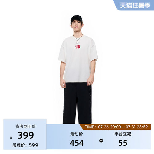 VETEMENTS纯棉宽松短袖T恤