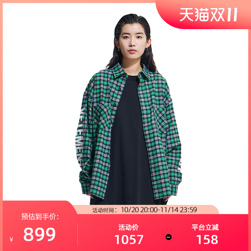 VETEMENTS2025年新款格子衬衫