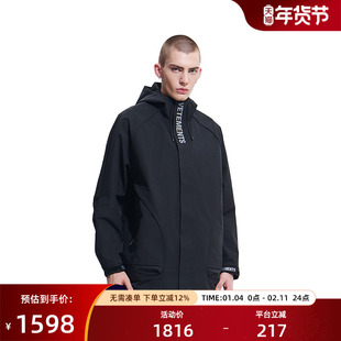 VETEMENTS新款冲锋衣潮流男款宽松复合面料防风夹克外套35515017