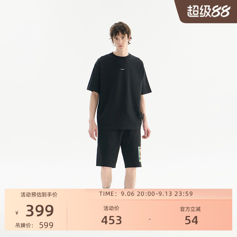 VETEMENTS硅胶logo宽松短袖T恤图片