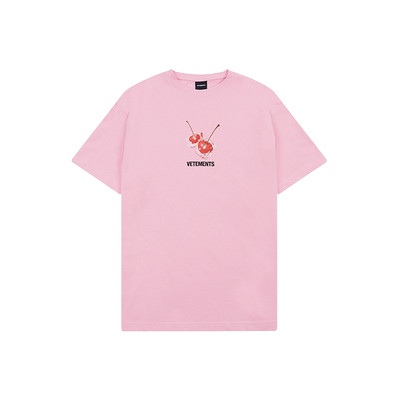 宽松短袖VETEMENTS休闲中性款