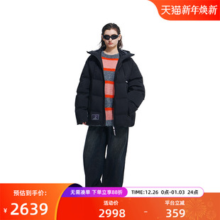 VETEMENTS尼龙哑光提花无缝压胶90%白鸭绒个性 男女羽绒服35710004