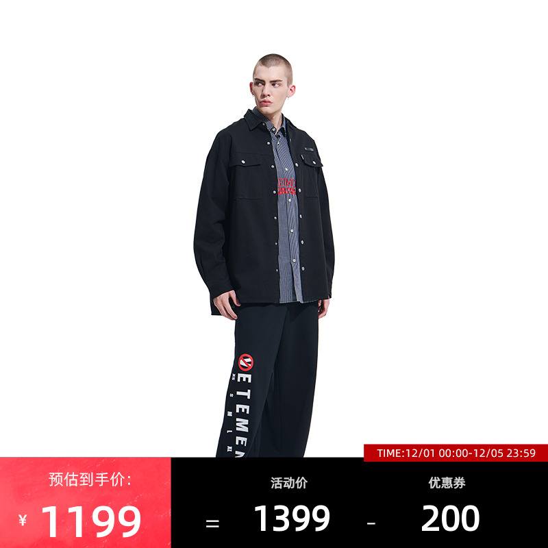 VETEMENTS新款衬衫夹克35530005