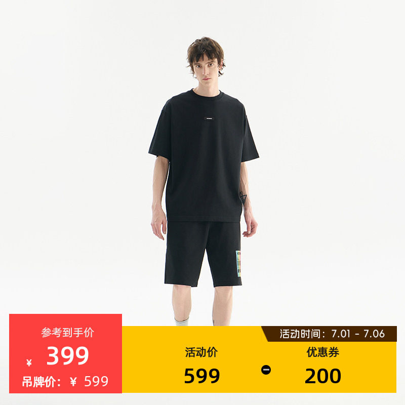 VETEMENTS硅胶logo宽松短袖T恤