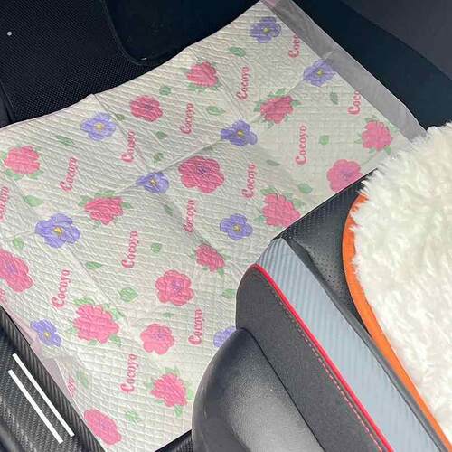 雨天一次性汽车脚垫纸宠物垫防脏隔脏车内专用实用车载加大通用型