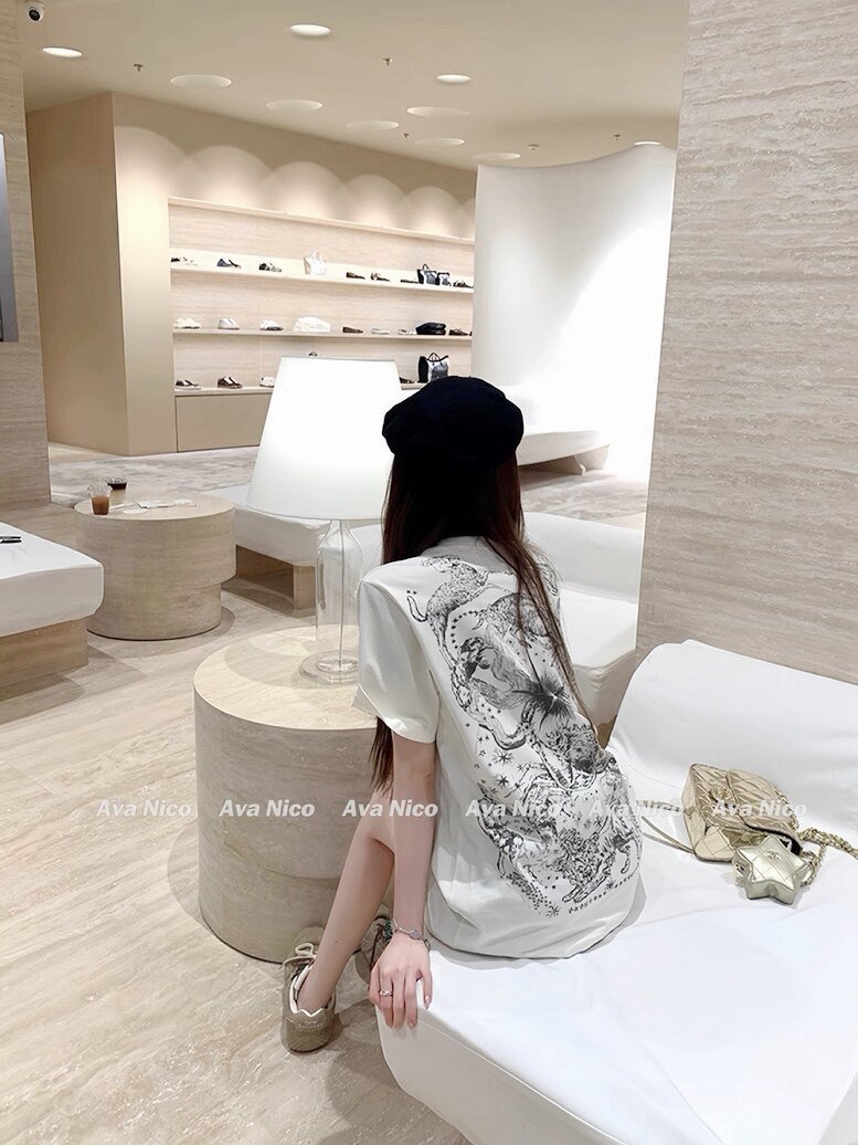 เสื้อยืดแขนสั้นพิมพ์ลายสัตว์ราศีจักรราศี 12 ราศี ระดับ D-Grade แฟชั่น ทรงหลวมใส่สบาย คอกลม เสื้อใช้งานได้หลากหลาย