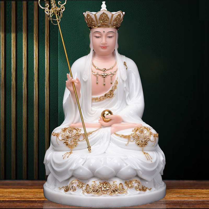 娑婆三圣地藏佛像地藏王菩萨