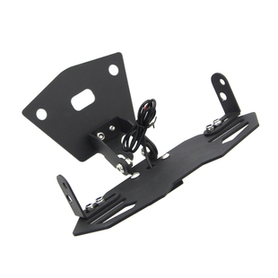 适用阿普利亚RSV4 FACTORY 21-23年改装牌照架 车牌架 调节短尾