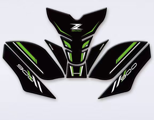 适用于25款川崎Z900橡胶油箱贴改装摩托车防滑贴防刮贴纸贴膜配件