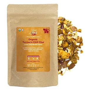 Organic Tea Loose Heavenly Chai Turmeric Leaves Chili