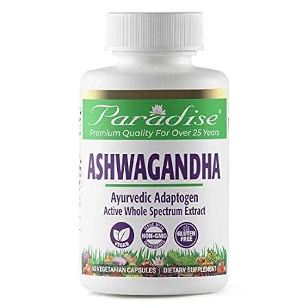 Paradise Herbs Organic Ashwagandha， Ayurvedic Adaptogen，