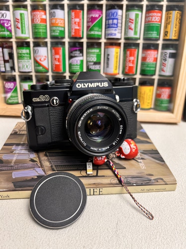 OLYMPUS 奥林巴斯 OM-20 胶片单反相机 135胶卷 二手相机 黑色