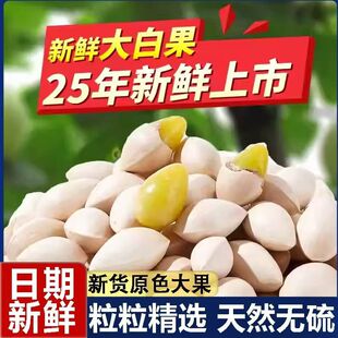 【现炒炒熟白果】徐州特产当季纯手工盐焗银杏果中老年秋冬小零食