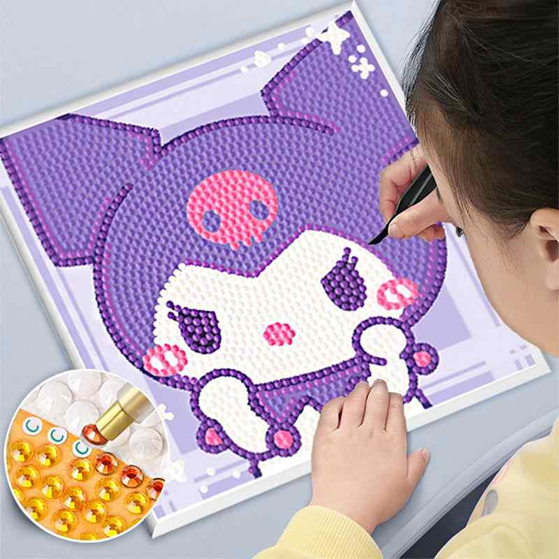 儿童手工钻石立体贴画手工制作