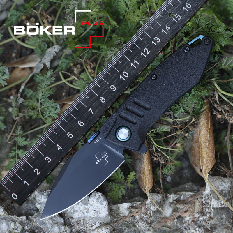 德国进口boker博克随身便携迷你口袋刀高硬度edc小折叠刀开箱刀