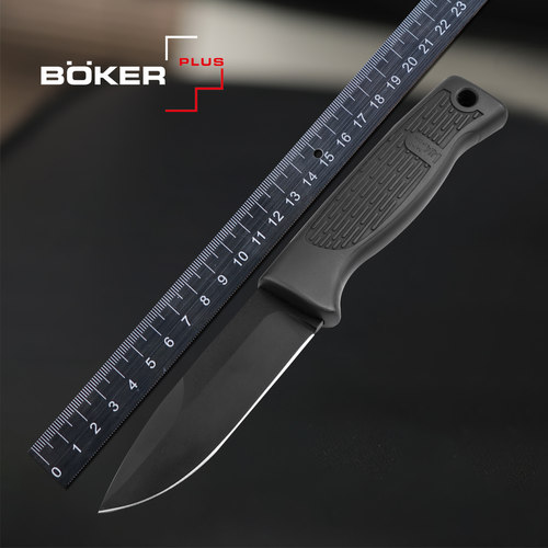 德国进口Boker&HK合作款户外便携防身直刀野外探险自卫工具刀MP7